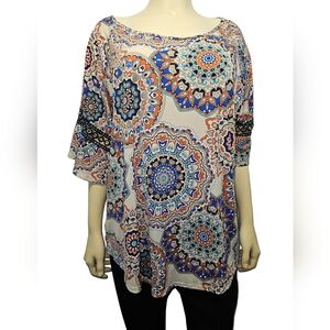 Amana Multicolor Floral Blouse